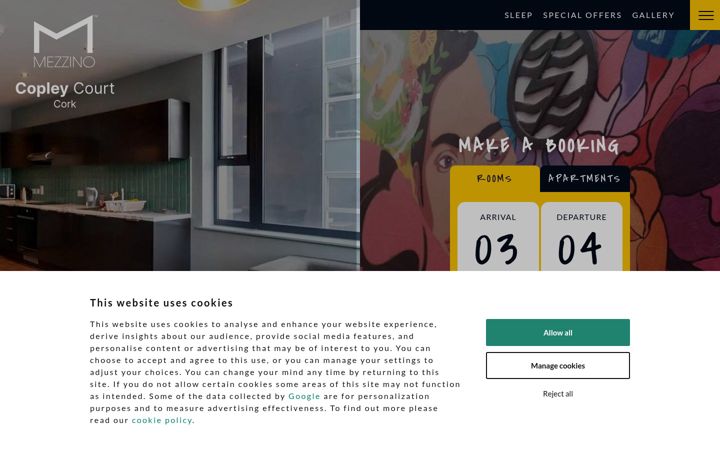 Screenshot of copleycourt.ie
