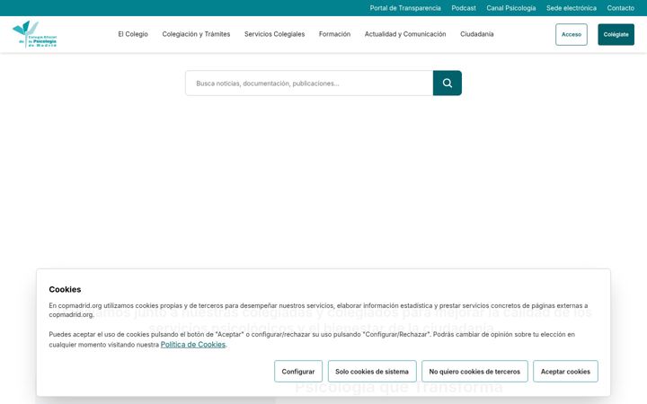 Screenshot of copmadrid.org