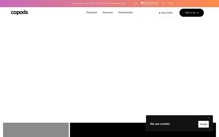 Snímek obrazovky copods.co