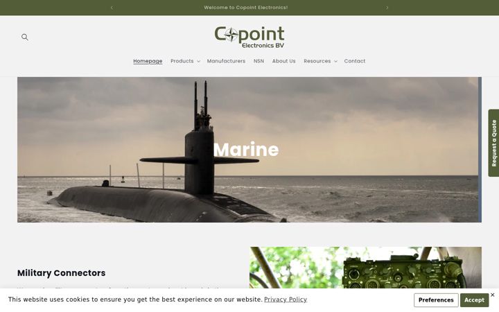 Skärmbild av copoint.eu