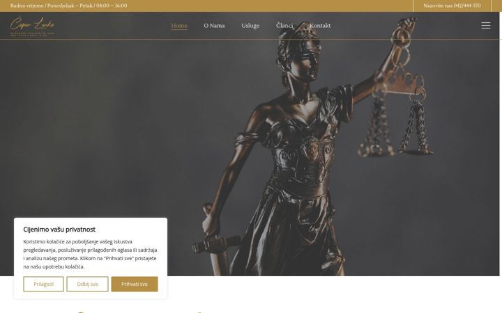 Screenshot του copor-lacko.hr
