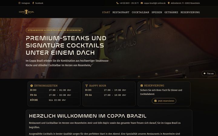 Screenshot of coppa-brazil.de