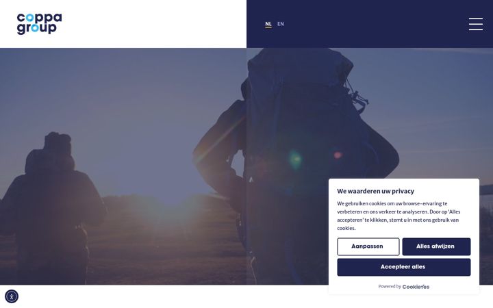 Screenshot of coppagroup.com
