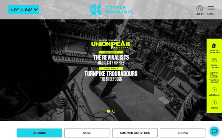 Screenshot του coppercolorado.com
