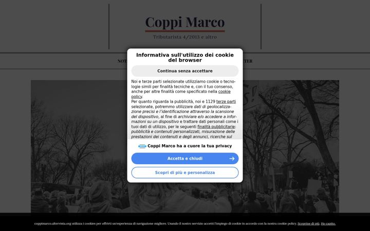 Screenshot of coppimarco.altervista.org