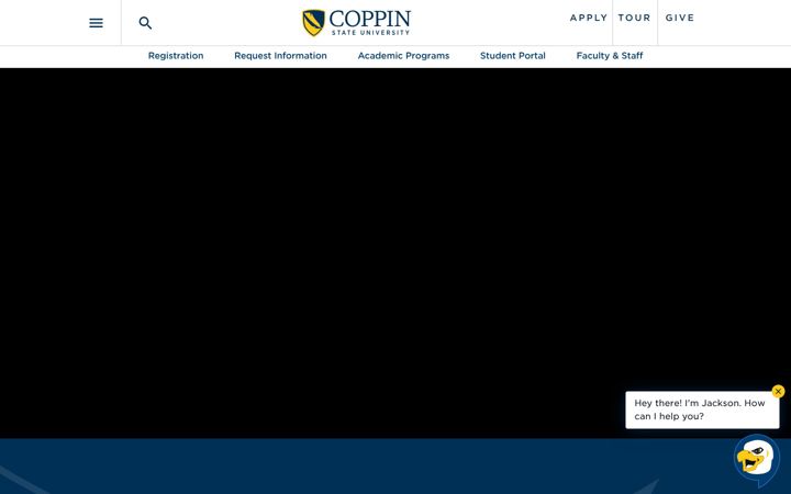 Screenshot of coppin.edu