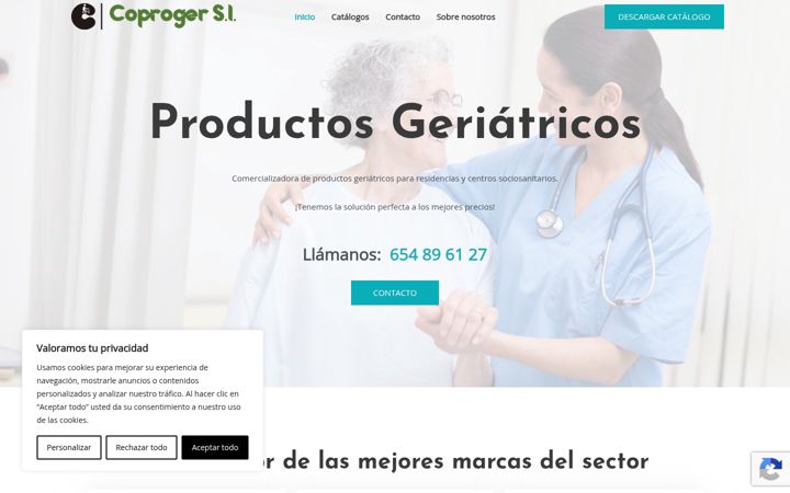 Screenshot του coproger.es