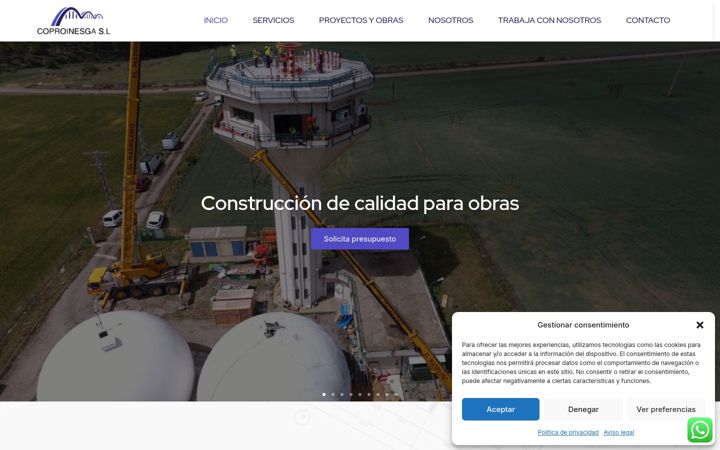 Screenshot of coproinesga.es