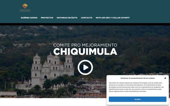Screenshot of copromechi.org