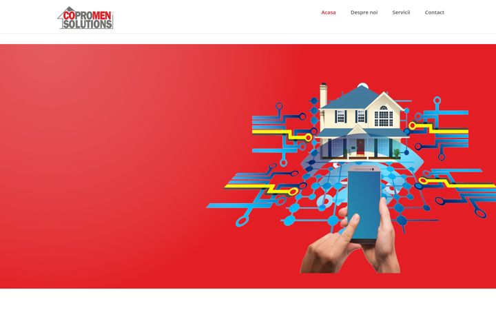 Screenshot of copromen.ro