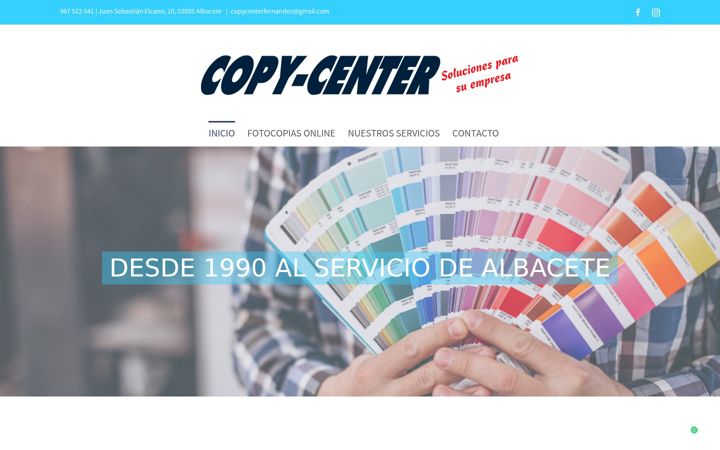 Screenshot of copy-center.es