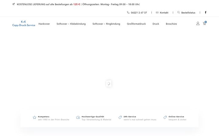 Screenshot of copy-druck-service.de