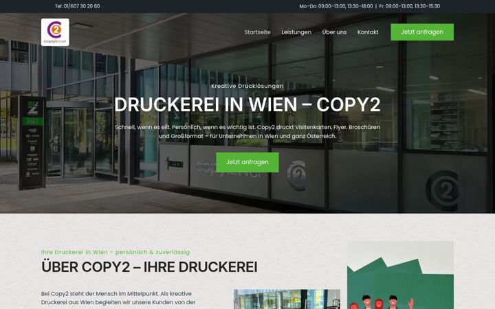 Screenshot of copy2.at
