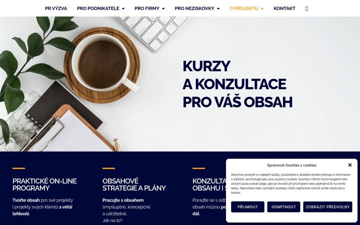 Skærmbillede af copyakademie.net