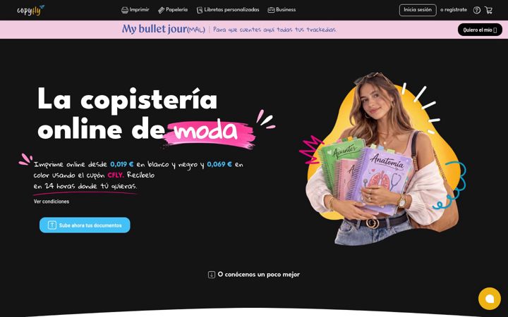 Képernyőkép: copyfly.es