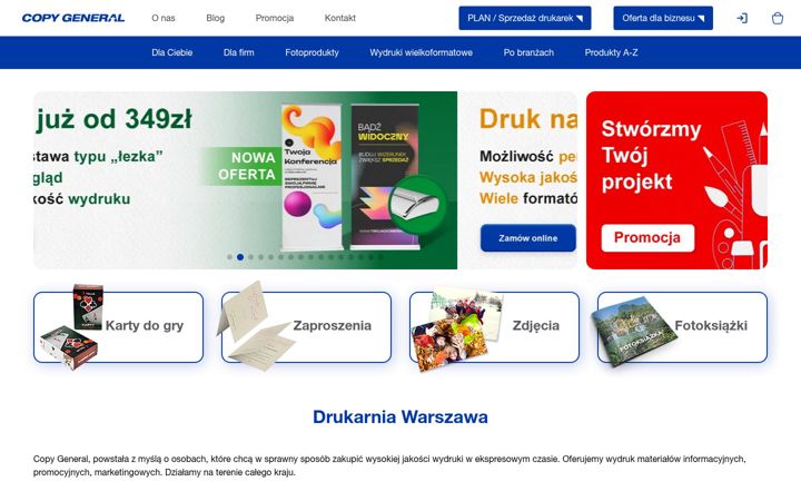 Snímek obrazovky copygeneral.pl
