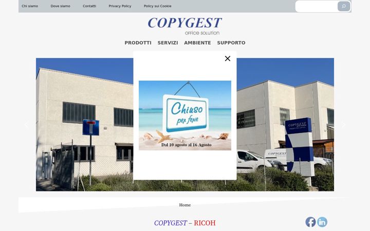 Screenshot of copygest.com