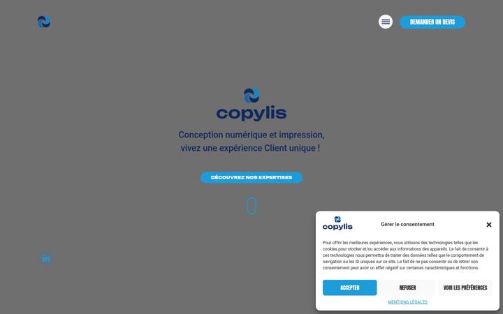 Screenshot of copylis.com