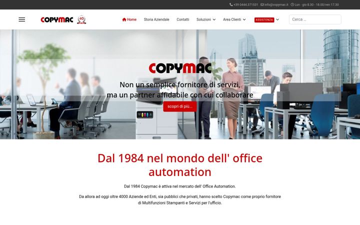 Screenshot of copymac.it