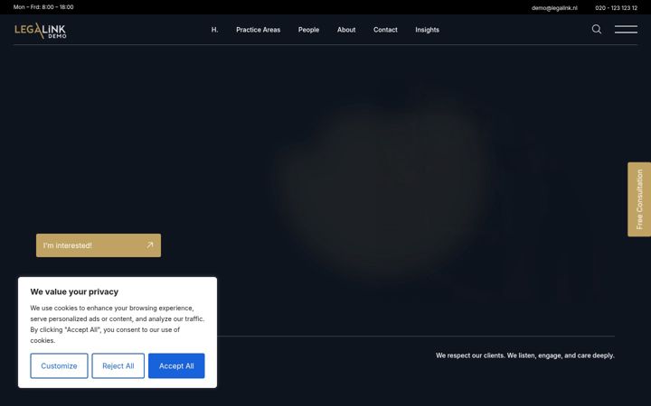 Skjermbilde av copyrightadvocaat.nl
