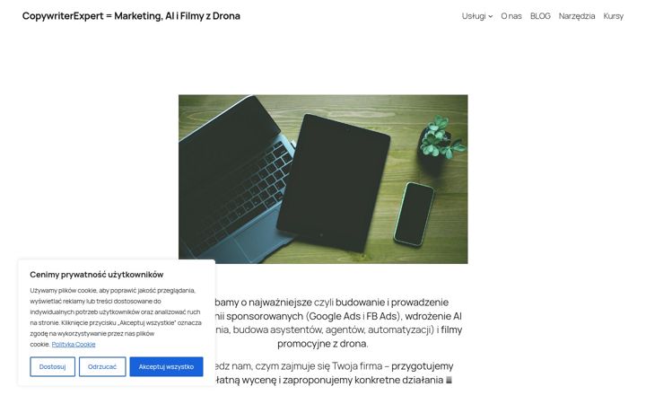 Snímek obrazovky copywriterexpert.pl