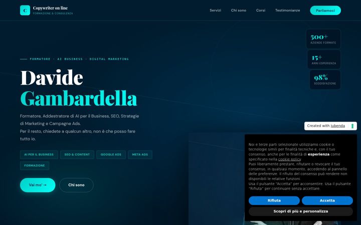 Screenshot of copywriteronline.it