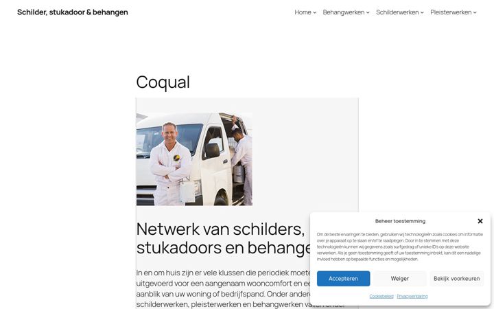 Screenshot of coqual.be