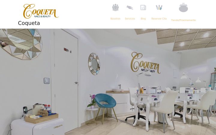 Screenshot of coquetanm.com