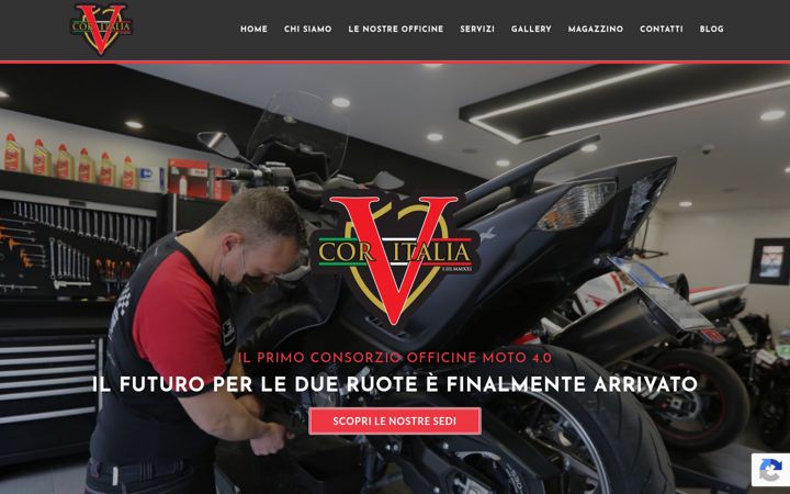 Екранна снимка на cor-italia.it