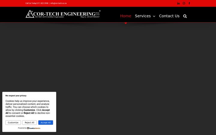 Screenshot of cor-techsa.com
