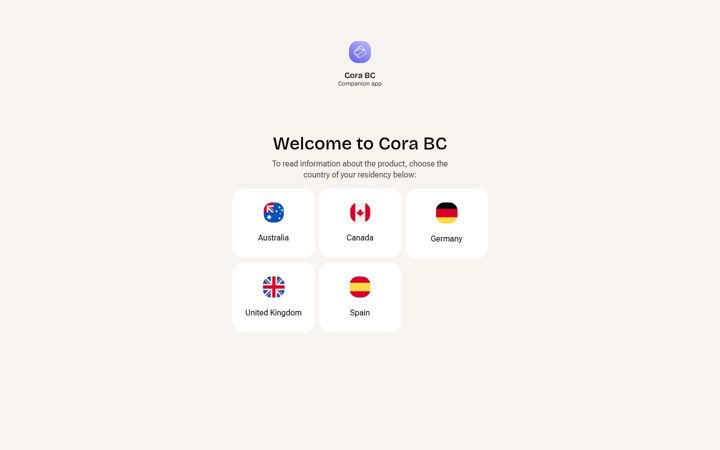 Screenshot of cora-bc.com