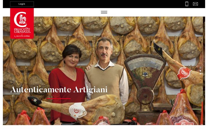 Screenshot of coradazzi.it