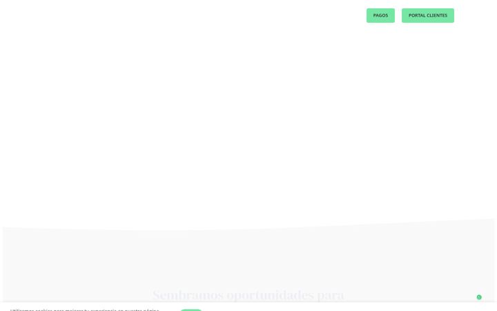 Screenshot of coragrovalores.com