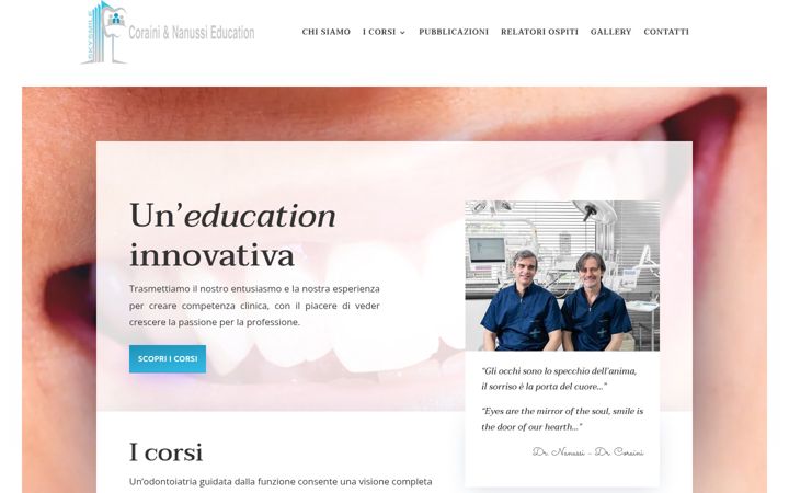Screenshot of coraini-nanussi.education