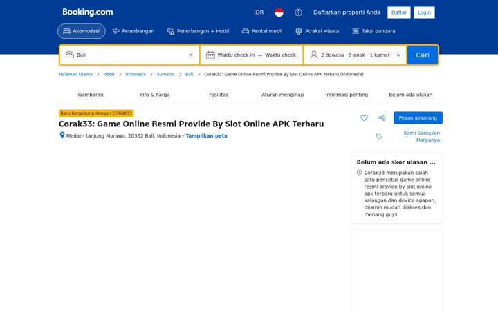 Screenshot of corak33.org