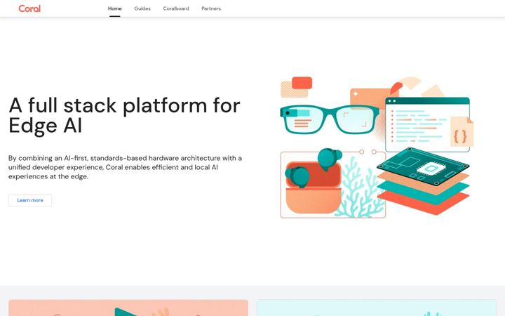 Screenshot of coral.ai