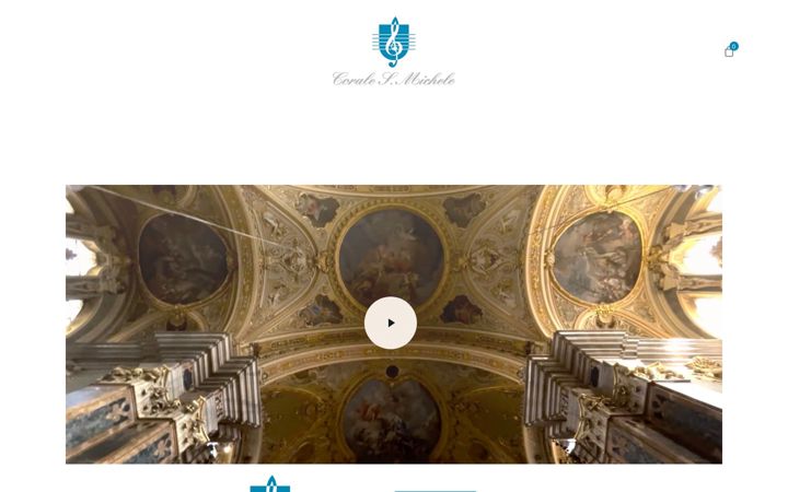Screenshot of coralesanmichele.it