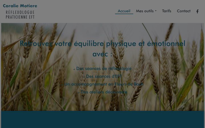 Screenshot di coralie-motiere-therapeute.fr