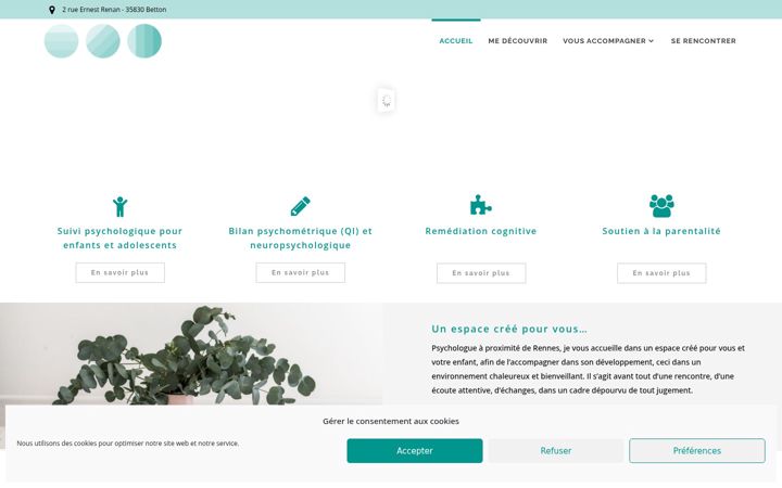 Screenshot di coralieavignon.fr