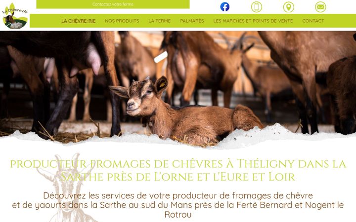 Screenshot of coraliehabert.fr