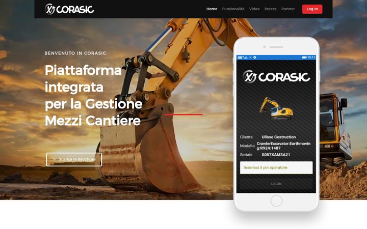 Screenshot of corasic.it