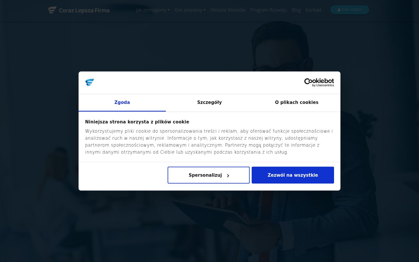Snímek obrazovky baneru souhlasu zobrazeného před jakoukoli interakcí