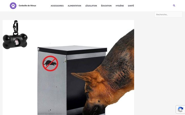 Screenshot of corbeille-de-venus.com