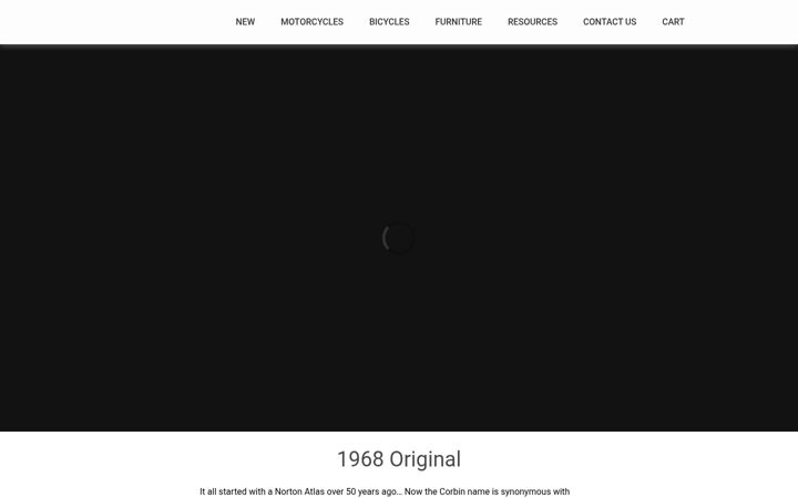 Screenshot of corbin.com