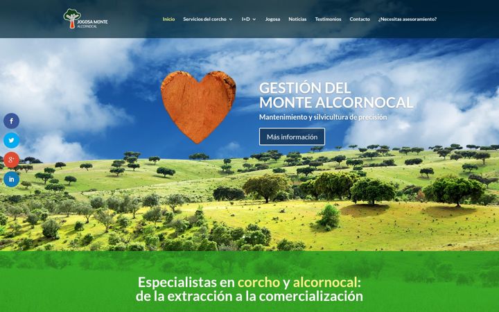 Screenshot of corchojogosa.com