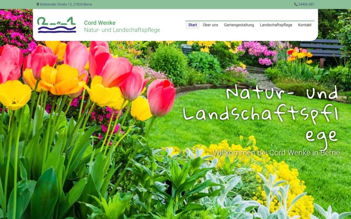 Screenshot of cord-wenke.de
