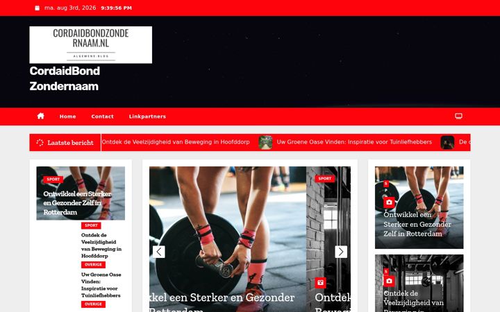 Screenshot of cordaidbondzondernaam.nl
