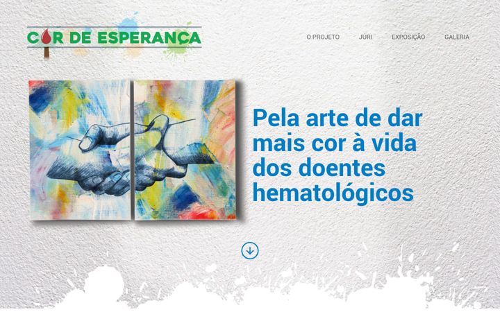 Screenshot van cordeesperanca.pt