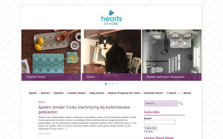 Screenshot of cordellohome.com