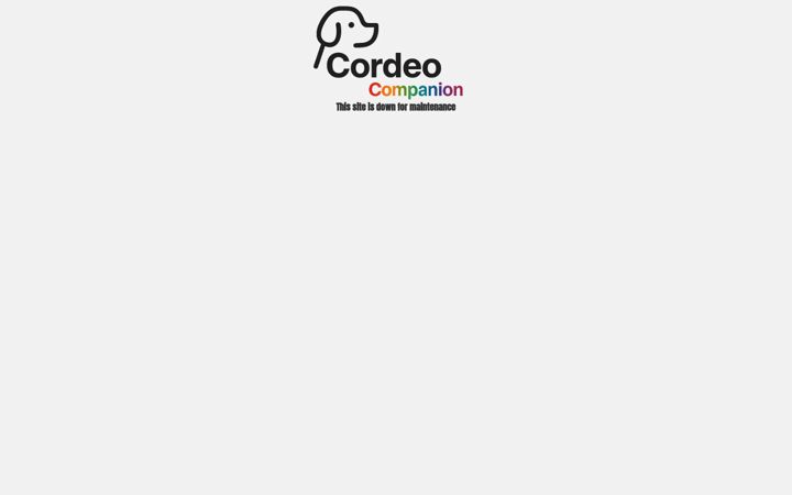 Screenshot of cordeocompanion.com